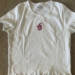 medium crop tee shirt